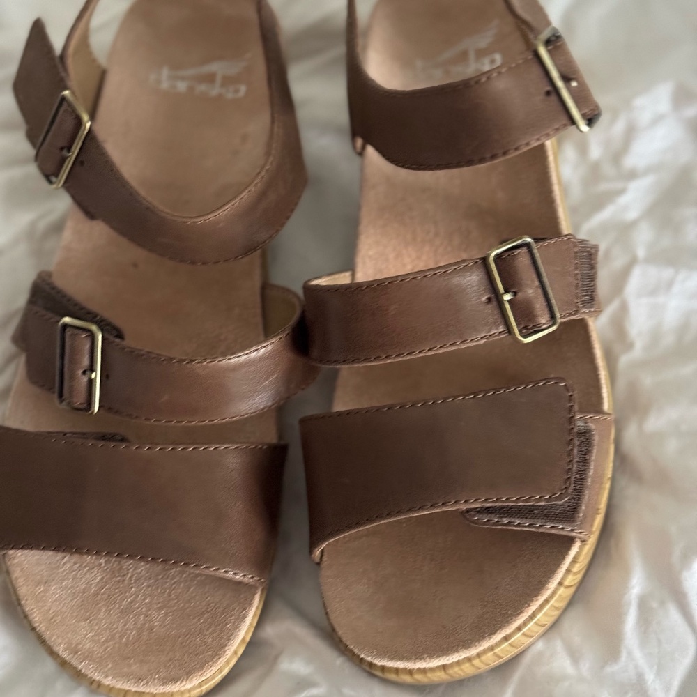 Dansko leather sandals size 37